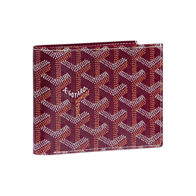GOYARD Victoire Canvas With Leather Wallet Unisex 11 Colors-28