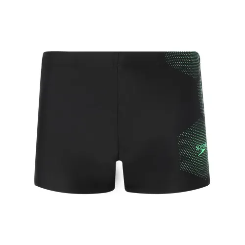 Speedo Swimming Shorts Men Black/Green