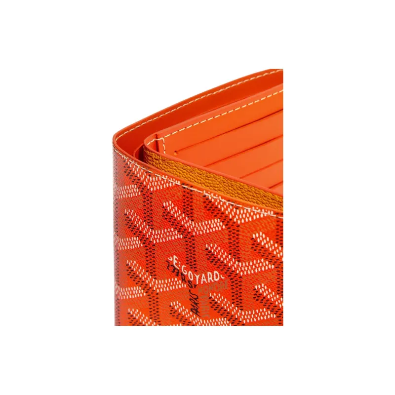 GOYARD Victoire Canvas With Leather Wallet Unisex 11 Colors-10