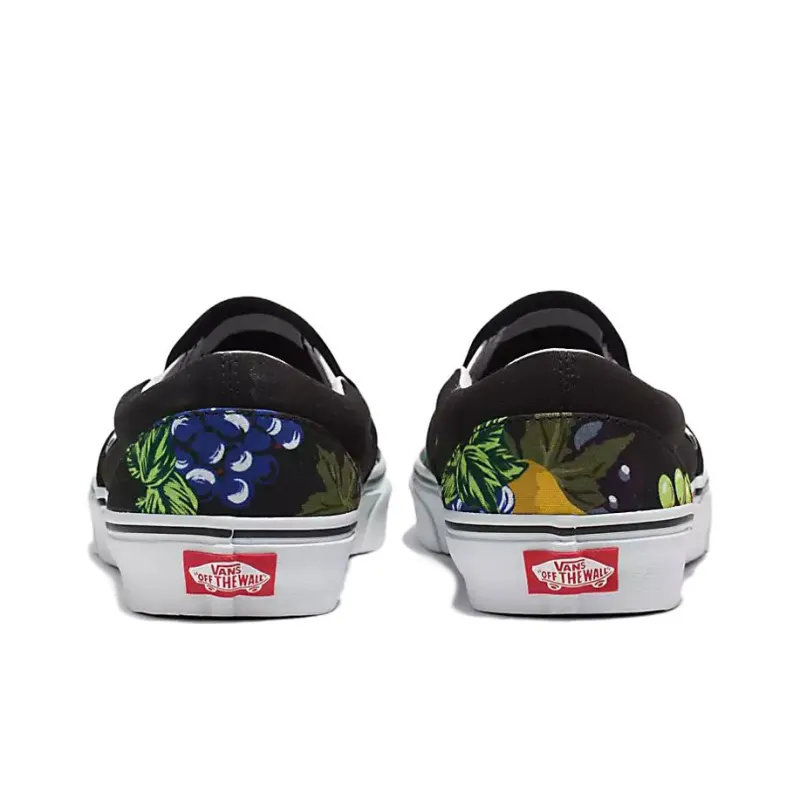 Vans Classic Slip On Fruit Skull 'Black Multi'-4