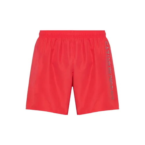 EMPORIO ARMANI Swimming Shorts Men Red