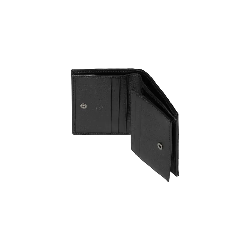 GUCCI GG Marmont Patent Leather Card Holder Wallet Women's Black-4