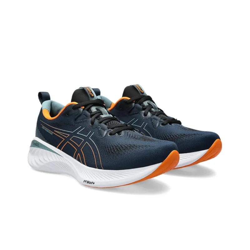 Asics Gel Cumulus 25 French Blue Bright Orange-2