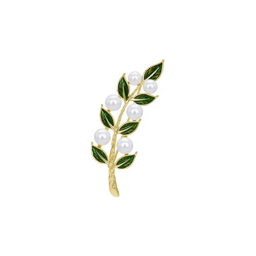 JAY Brooches Women's Gold
