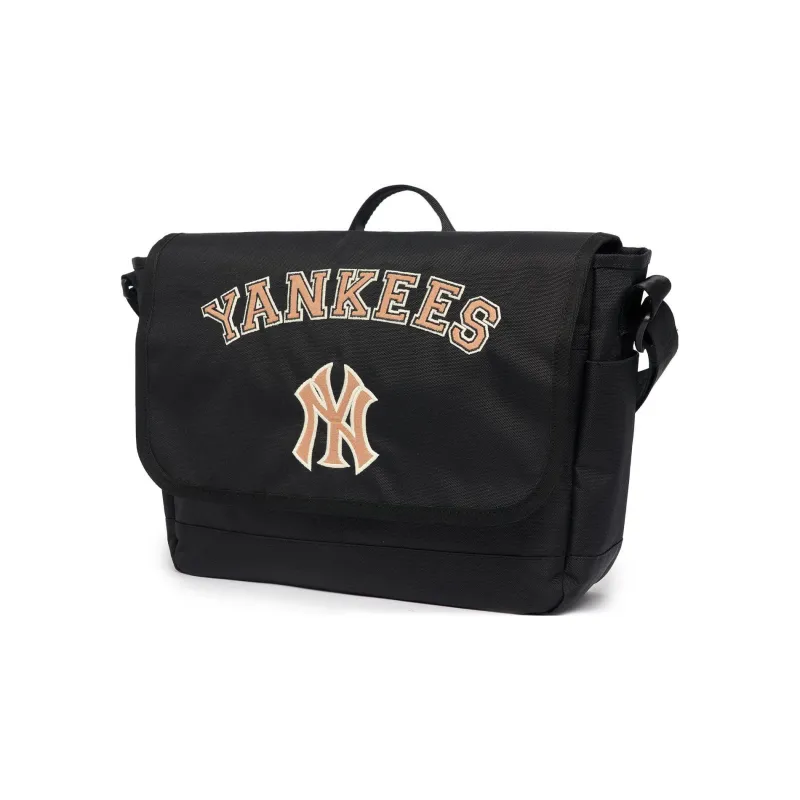 MLB Polyester Messenger Bag Shoulder Bag Crossbody Bag Men's Black-1