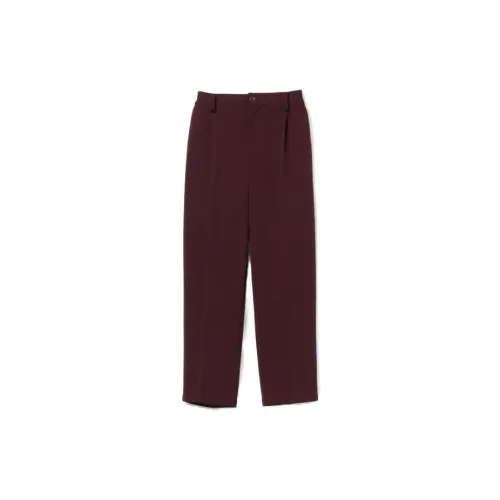 Beams Casual Pants Women's Red