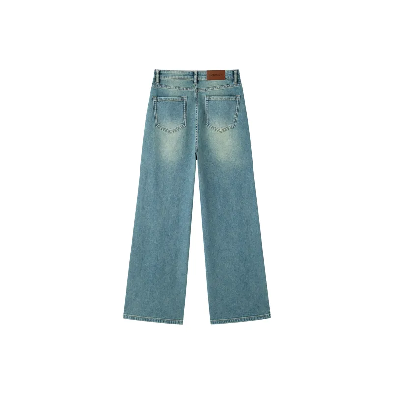Luqingyi Jeans Women's Blue-1