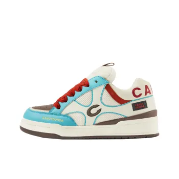 CANDYDONDA Anti-Slip Wear-Resistant Mid-Top Casual Shoes Unisex Blue
