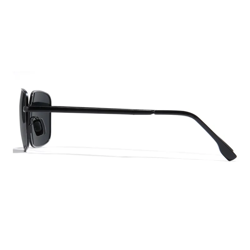 CYXUS Metal Oval Sunglasses Unisex-3