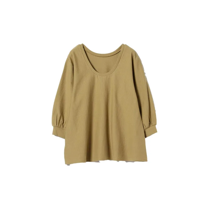 Beams Sweatshirts Women's Yellow-1