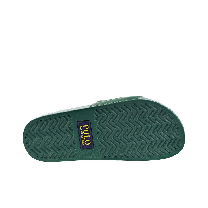 Polo Ralph Lauren Cowboy Polo Bear Slide Forest Green-5