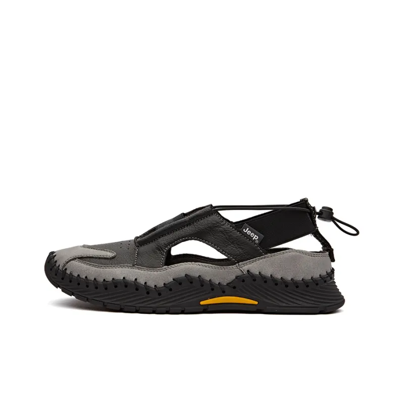 Jeep Non slip Breathable And Wear resistant River Trekking Slippers Men's-9