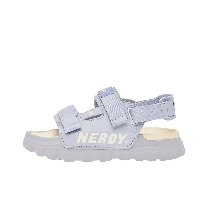 Nerdy Beach Sandals Unisex White/Black-12