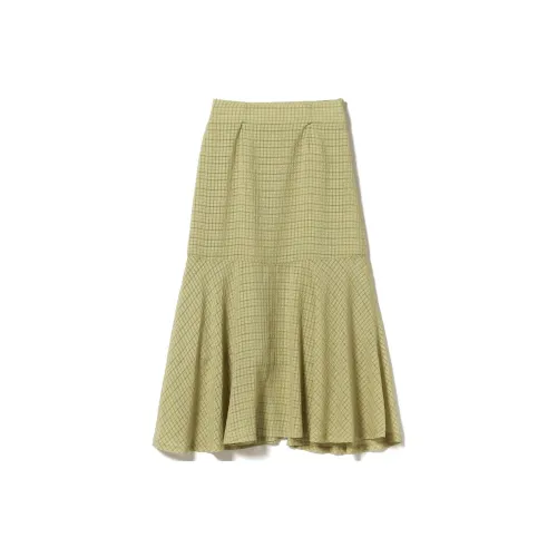 Beams Casual Long Skirts Women's Green