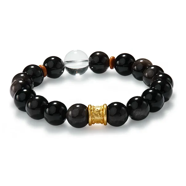 AGOVSKI Obsidian Bracelets Unisex-4