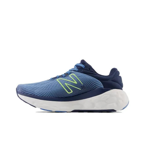 New Balance Fresh Foam X 840v1 Slip Resistant Low Top Running Shoes Unisex Blue White Green