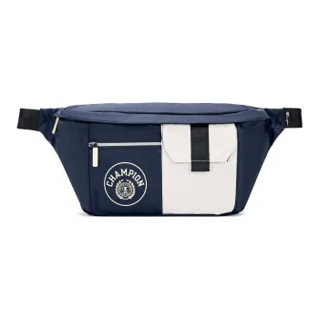 Champion Fabric Fanny Pack Unisex Dark Blue/Dark Brown/Black