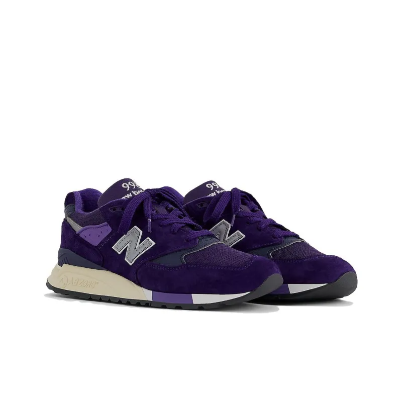 New Balance Made In Usa 998 'Purple' Sneakers-2