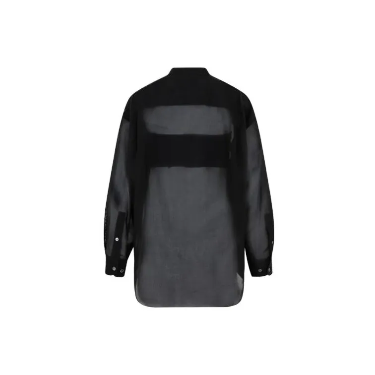 THEORY Sheer Long sleeve Shirt-1