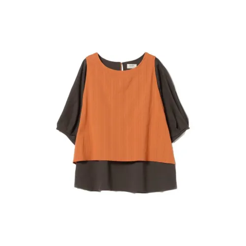 Beams T-Shirts Women's Orange