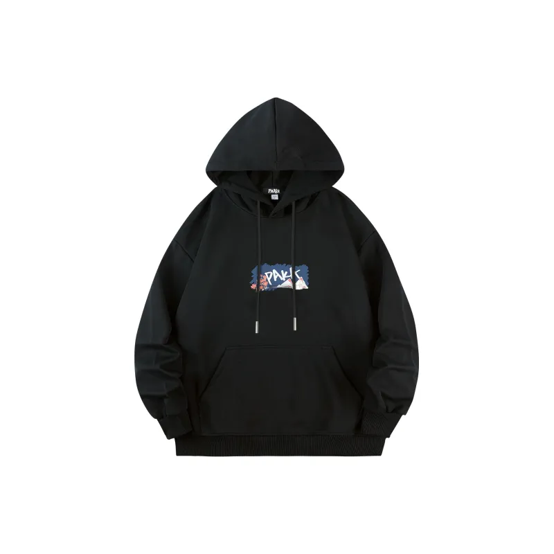 PAKA Hooded Loose Fit Sweatshirt Spring And Autumn Unisex-7