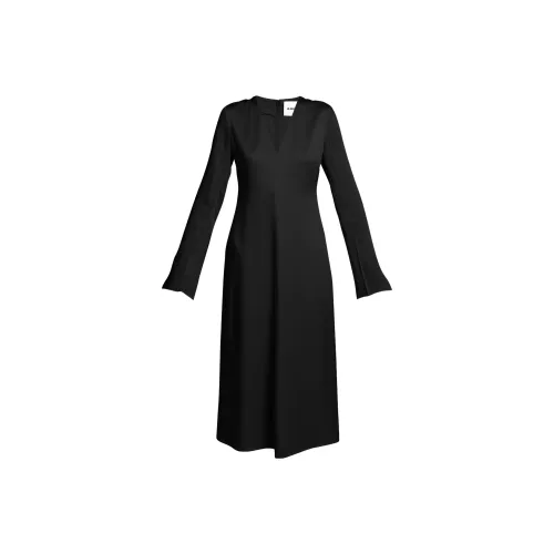 JIL SANDER Long-sleeve Midi Dress