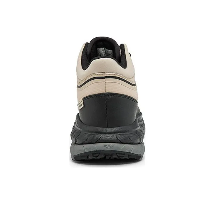 Kappa Shock Absorbers With Slip Resistant Features Mid Top Running Shoes Unisex Beige Black-3
