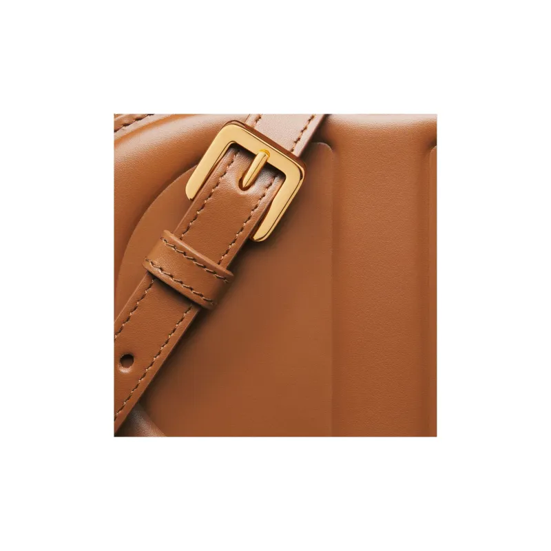 DIOR Cow Leather Camera Bag, Crossbody Bag, Shoulder Bag Women's Brown-5