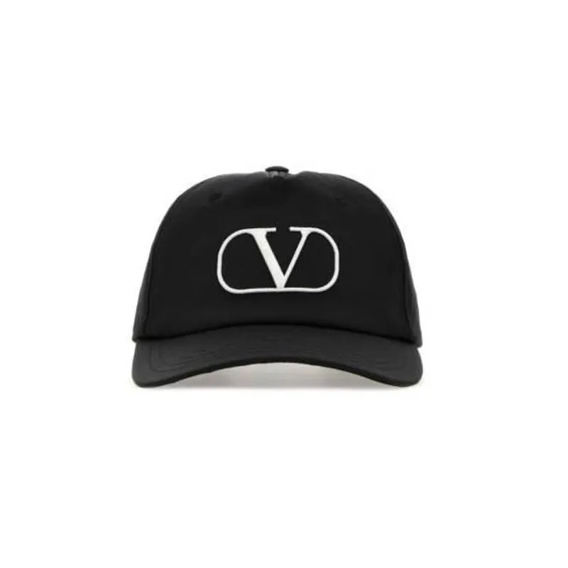 Valentino Logo Embroidered Baseball Cap-1