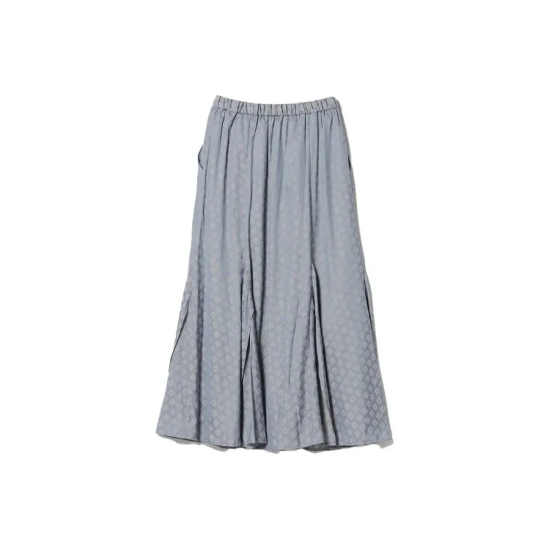 Beams Casual Long Skirts Women's Saxophone Color-1