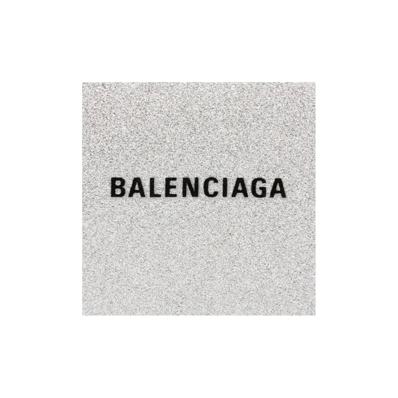 Balenciaga Fabric Wallet Women's Silver-3