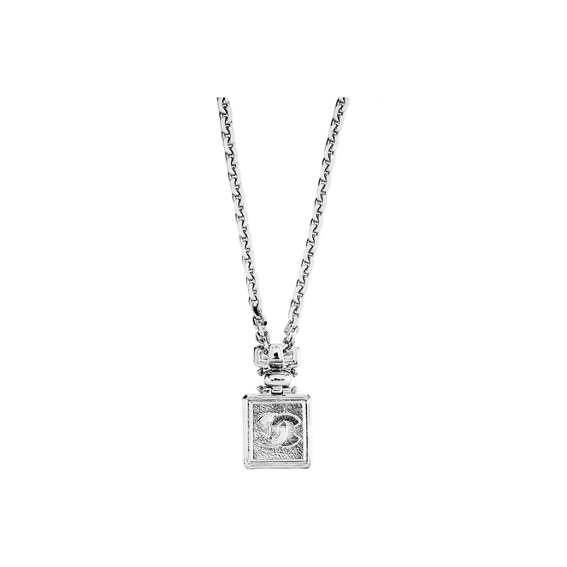 CHANEL Metal, Rhinestone Necklaces Women's-1