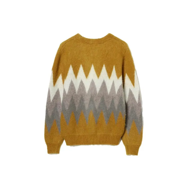 Beams Sweaters Men Yellow-1