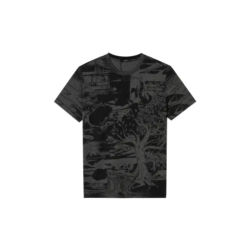 LIU·JO UOMO T-Shirts Men Black Gray