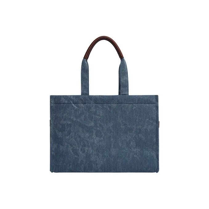 Lee Denim Tote Handbag Tubas Women's Washed Blue-7