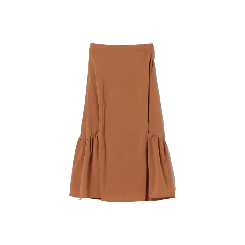 Beams Casual Long Skirts Women's Orange-1