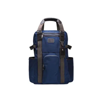 TUMI Nylon Travel Bags Backpack Large Size Men's Navy
