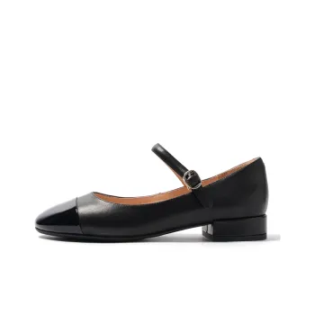 STEVE MADDEN Block Heel Mary Jane Shoes Women's
