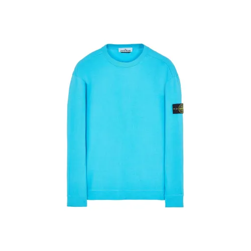 STONE ISLAND Sweatshirts Men Turquoise Color