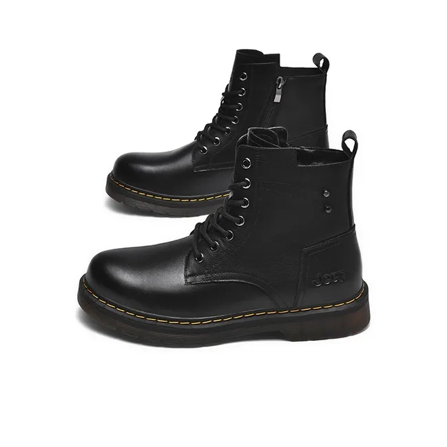 Jeep Short Martin Boot Men's Black-3