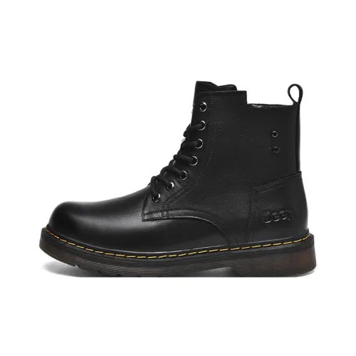 Jeep Short Martin Boot Men
s Black