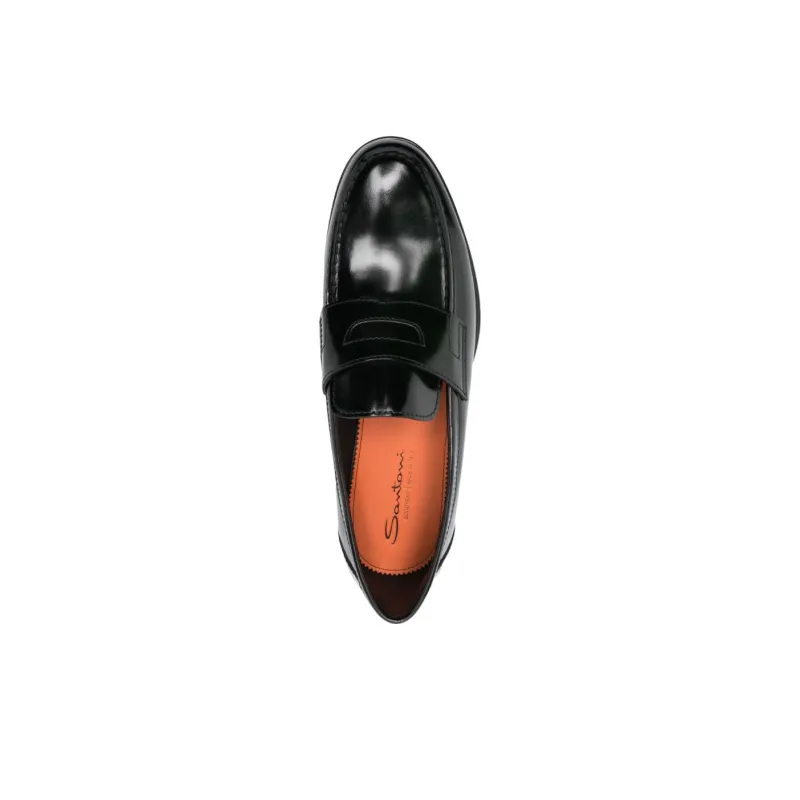 Santoni Loafers Men Green-4