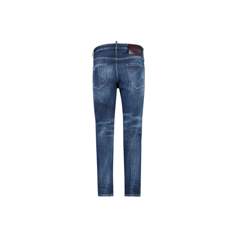 DSQUARED2 Mid rise Distressed Skinny Jeans-1