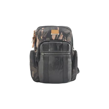 TUMI Polyester With Cow Leather Travel Bags Backpack Large Size Men's Camouflage
