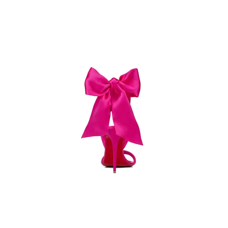 CL LUBOTING One-Strap Sandals 10cm Women's Fuchsia-3