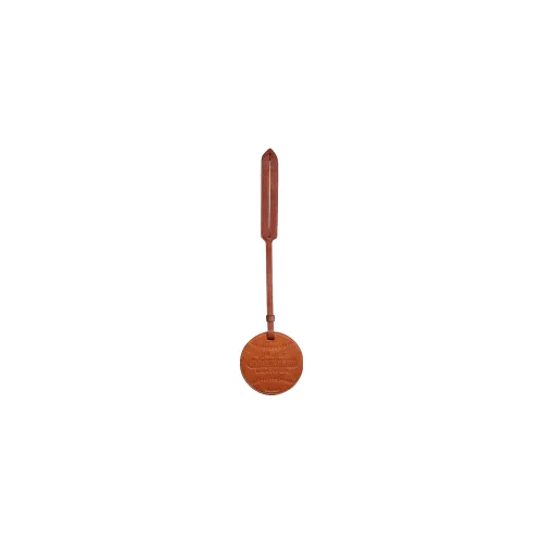 COACH Bag Charm Leather Bag Accessories Women's Brown