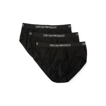 EMPORIO ARMANI Logo Monogram Three Pack Of Briefs