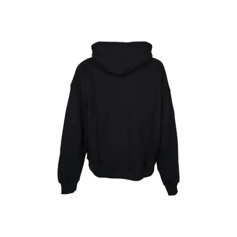 MSGM Logo Printed Drawstring Hoodie-1