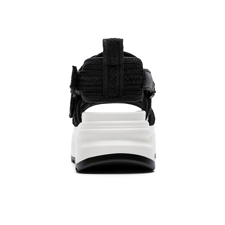 Dickies Beach Sandals Women's Black White-4