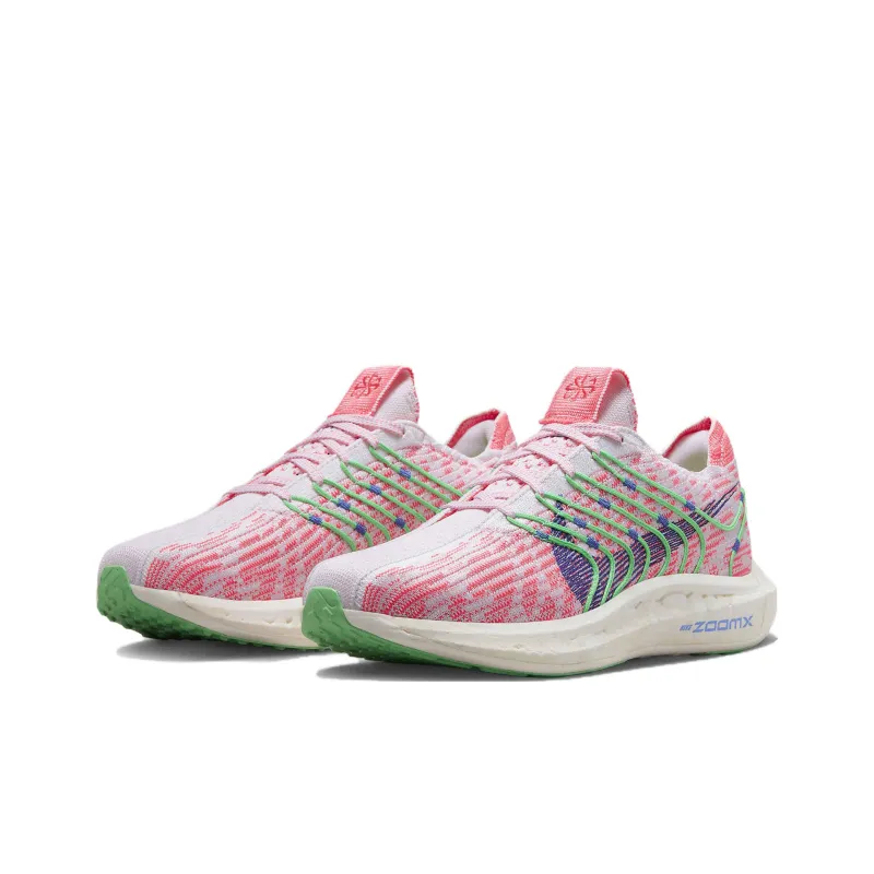 Nike Pegasus Turbo Next Nature Road Running Shoes 'Hot Punch Electric Algae' Women's-2